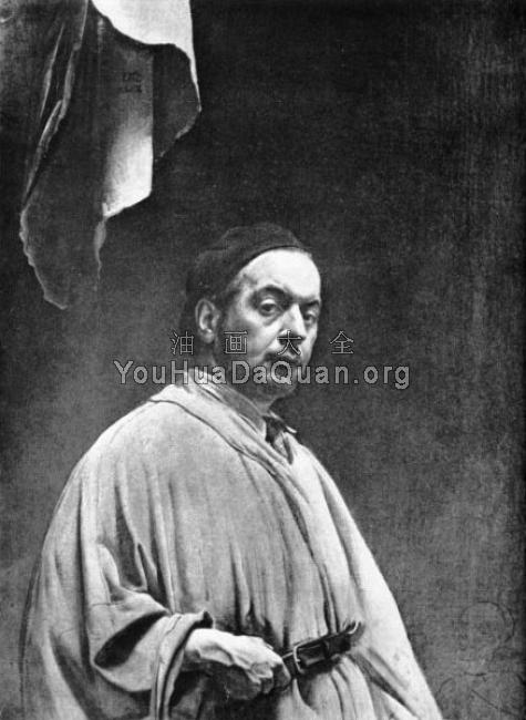 Autoritratto con tenda sopra la testa - 彼得罗·阿尼戈尼